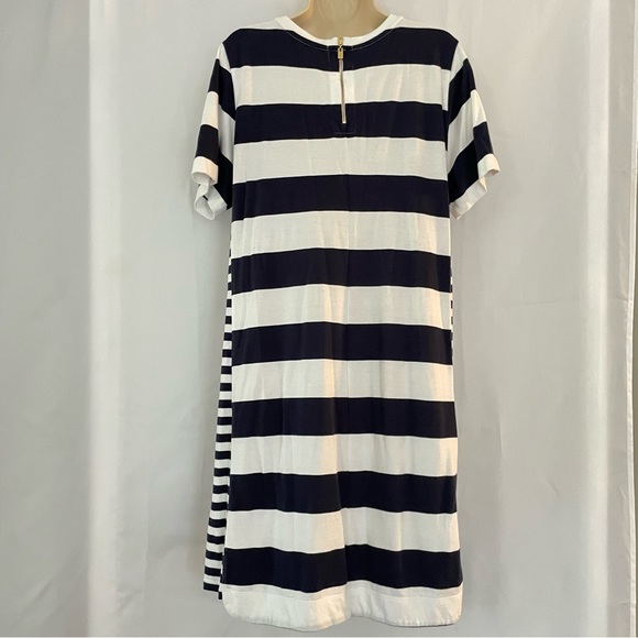 Tommy Bahama Striped Shift Pima Cotton Dress - Picture 3 of 9